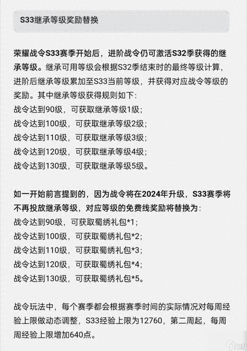 《王者荣耀》s33赛季战斗通行证皮肤列表